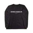 Ray's Spirit　レイズスピリットのNOTICE! & WAKE UP!（WHITE） Long Sleeve T-Shirt