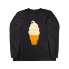 ☀️ひなたぼっくすの🍦光るソフトクリーム ロングスリーブTシャツ