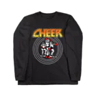 ChellChellCheerのKISS CHEER キッスチア ロングスリーブTシャツ