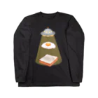 こさつね🐼の極悪非道なUFO ロングスリーブTシャツ