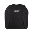 Voicyのコーポレートロゴ　ホワイト Long Sleeve T-Shirt