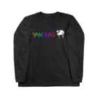 | ´ᴥ`)のYANIKAS ロングスリーブTシャツ