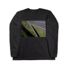 ryo_akaoの段差・歩道・車道 ロングスリーブTシャツ