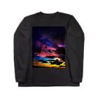 mizuphoto galleryの夜の虹 マジックアワー Long Sleeve T-Shirt