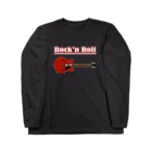 電気鉛筆工房のRock'n Roll ロングスリーブTシャツ