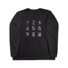 A2C COLLECTIONの数字起源 ロングスリーブTシャツ