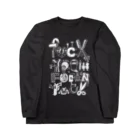 ゴトウヒデオ商店　ゲットースポーツのfuck絵文字グラフィック Long Sleeve T-Shirt