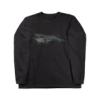 backpackerのタイルのナガスクジラ Long Sleeve T-Shirt