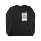 CHILL etc.のAB型★モノクロ Long Sleeve T-Shirt