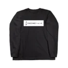 SRUSTのddtTGRYSMR 白ボックスロゴ Long Sleeve T-Shirt