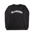 FUNNY JOKESのISLANDERS-アイランダース- 白ロゴ ロングスリーブTシャツ