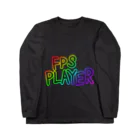 鮫処 祭のFPS PLAYER　ゲーミング Long Sleeve T-Shirt