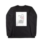 N_designのぱぱとまなちゃん Long Sleeve T-Shirt