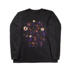 ナコの夜の森 Long Sleeve T-Shirt