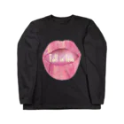 ぽんぽこあんぽんたんのLips💋 foll in love ロングスリーブTシャツ