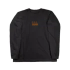 りつここの粗雑なイカ3杯(橙イカ) Long Sleeve T-Shirt