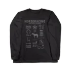 KAWAGOE GRAPHICSのHORSERACING GRAPHICS ロングスリーブTシャツ