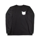 PiZakkuのホワイトキャット Long Sleeve T-Shirt