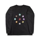 うさぎのUSA（うーさ）🐰のうさぎマカロン🐰丸くなるよ🐰 Long Sleeve T-Shirt