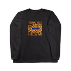 ZOIDのzoid Leopard Logo Long Tee Long Sleeve T-Shirt