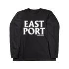 MRFC OFFICIAL GOODSのEAST PORT WHITE LOGO Long Sleeve T-Shirt