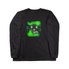 K-WOLFの骨狼Green Long Sleeve T-Shirt