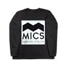 MICS 愛知メモリアルスポーツサークルのMICS公式グッズ Long Sleeve T-Shirt