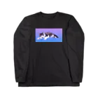 suimuiの寝てるネコちゃん Long Sleeve T-Shirt