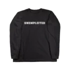 mincora.のニート UNEMPLOYED　- white ver. 01 - ロングスリーブTシャツ