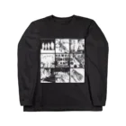 ismwksのハワイDEキャンプー白抜き Long Sleeve T-Shirt