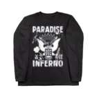 ダムダムサイコ　- Damn Damn Psycho -のPARADISE or INFERNO ロングスリーブTシャツ