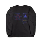 yuccoloの結局何も分からないグラフ Long Sleeve T-Shirt