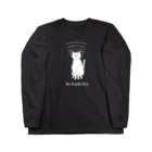 ビーとグーと。のWi-Fiは猫である（濃色Ver.） Long Sleeve T-Shirt