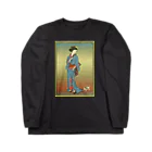 nidan-illustrationの"美人画" 1-#1 Long Sleeve T-Shirt