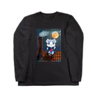 situji_to_meiの露天商の屋根上のネコ Long Sleeve T-Shirt