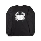 戦国神社 -戦国グッズ専門店-の寺沢広高【蟹紋】 Long Sleeve T-Shirt