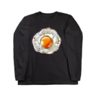 月が輝くこんな夜にの目玉焼き Long Sleeve T-Shirt