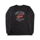 メシテロタイプ（飯テロTシャツブランド）のローストビーフ（ビンテージ風） Long Sleeve T-Shirt