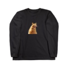 umameshiのあくびネコ / yawning cat Long Sleeve T-Shirt