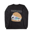 Sudden Gleam of LightのHATOZZO(ハト×マリトッツォ) ロングスリーブTシャツ