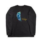 ちょらぷみの蒼い羽根 Long Sleeve T-Shirt