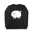 ぺろのおしごとのシロにゃこ Long Sleeve T-Shirt