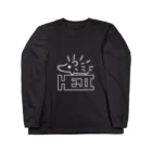 KAMI STOREのHEJIロゴ(白・大) Long Sleeve T-Shirt