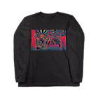 KIKI DOURAKUの浮世絵日本橋 Long Sleeve T-Shirt