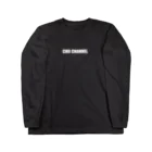 ちーちゃんねるのちーちゃんねる ロゴ入り Long Sleeve T-Shirt