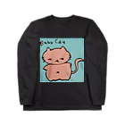 starseed🌟ねこのBabycat(ぴんくおれんじ) ロングスリーブTシャツ