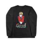 柳沢ユーヲのWILL BE GOOD MAN ロングスリーブTシャツ