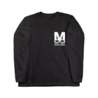 MÖLKKY HERÖES official shopのMölkkyHeroes LOGOWH + MH シリーズ ロングスリーブTシャツ