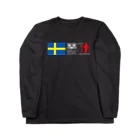 Vintage Revivalのスウェーデン軍 Swedish Army ユーロミリタリー Long Sleeve T-Shirt