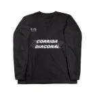 FOOTBALL SLANGのCorrida diagonal Long Sleeve T-Shirt